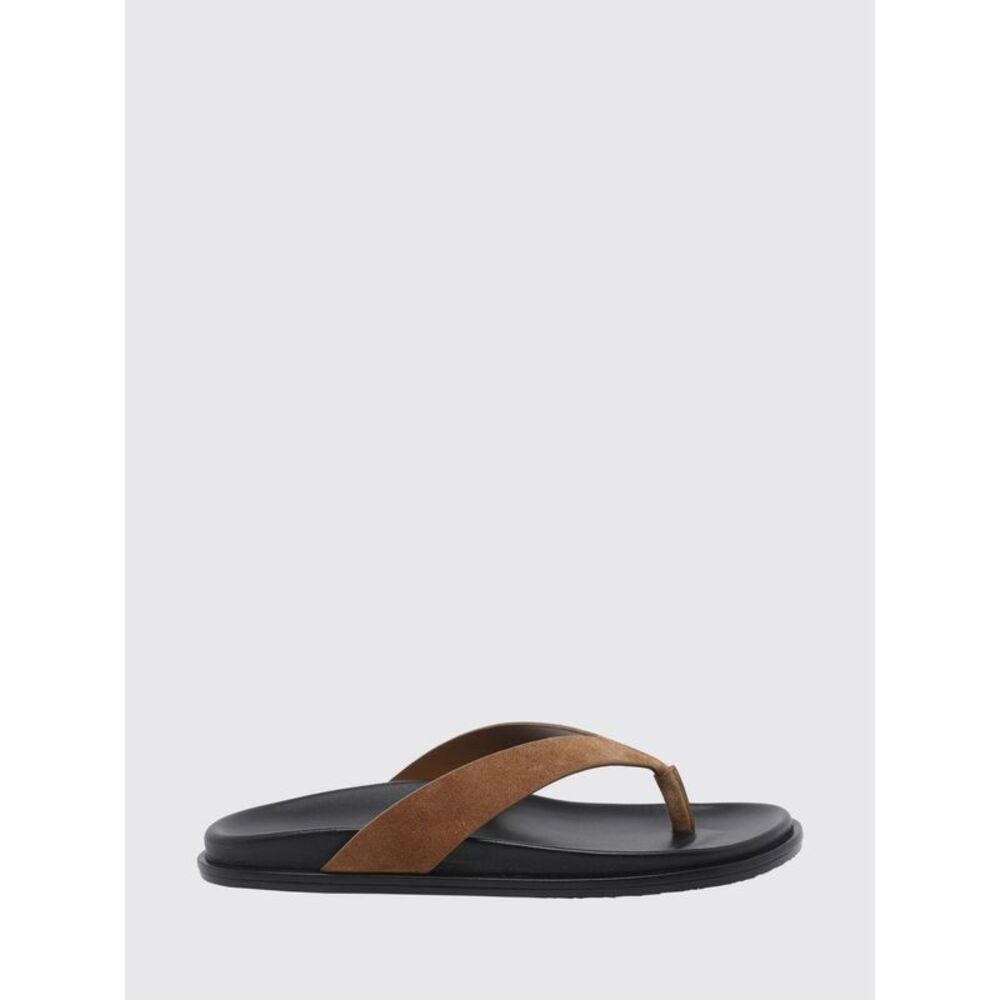 Stuart Weitzman Women Stuart Weitzman Everley Suede Thong Sandals With Low Heel